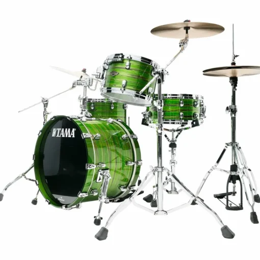 TAMA Starclassic Walnut/Birch 3-Piece Shell Pack with Chrome Hardware and 20 in. Bass Drum Lacquer Shamrock Oyster