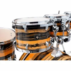 TAMA Superstar Classic 7-Piece Shell Pack Natural Ebony Tiger Wrap