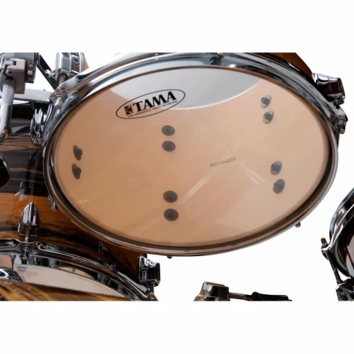 TAMA Superstar Classic 7-Piece Shell Pack Natural Ebony Tiger Wrap