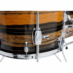 TAMA Superstar Classic 7-Piece Shell Pack Natural Ebony Tiger Wrap