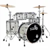 TAMBURO Volume Series 5-Piece Seamless-Acrylic Shell Pack With 22" Bass Drum Clear