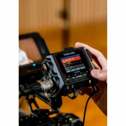 TASCAM FR-AV2 Compact 32-Bit Field Recorder & Timecode Generator with AK-BT2 Bluetooth Adapter