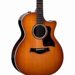 Taylor 2021 714ce Walnut Limited-Edition V-Class Grand Auditorium Acoustic-Electric Guitar Shaded Edge Burst