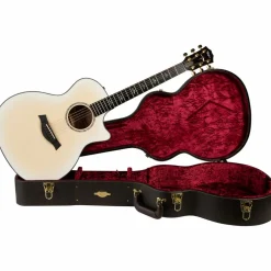 Taylor 614ce Limited-Edition 50th Anniversary Grand Auditorium Acoustic-Electric Guitar Trans White Edgeburst