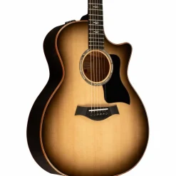 Taylor 614ce Special-Edition Grand Auditorium Acoustic-Electric Guitar Charcoal Edge Burst