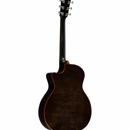 Taylor 614ce Special-Edition Grand Auditorium Acoustic-Electric Guitar Charcoal Edge Burst