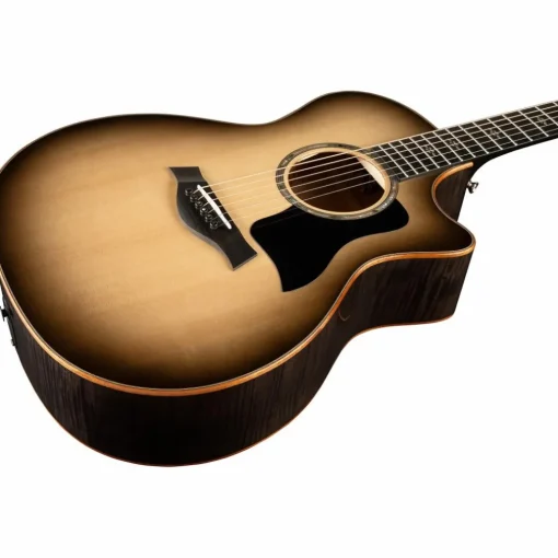 Taylor 614ce Special-Edition Grand Auditorium Acoustic-Electric Guitar Charcoal Edge Burst