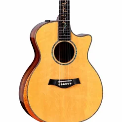 Taylor Custom Bearclaw Sitka Spruce-Bocote Grand Auditorium Acoustic-Electric Guitar Shaded Edge Burst