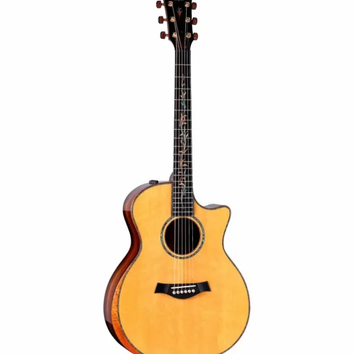 Taylor Custom Bearclaw Sitka Spruce-Bocote Grand Auditorium Acoustic-Electric Guitar Shaded Edge Burst