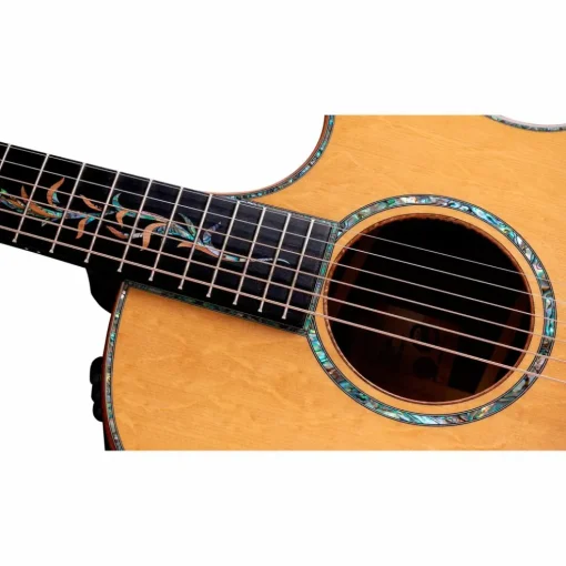 Taylor Custom Bearclaw Sitka Spruce-Bocote Grand Auditorium Acoustic-Electric Guitar Shaded Edge Burst