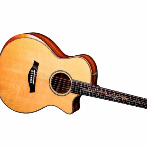 Taylor Custom Bearclaw Sitka Spruce-Bocote Grand Auditorium Acoustic-Electric Guitar Shaded Edge Burst