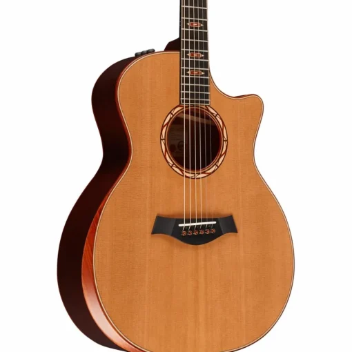 Taylor Custom Red Western Cedar-Red Ironbark Grand Auditorium Acoustic-Electric Guitar Red Mahogany