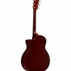 Taylor Custom Red Western Cedar-Red Ironbark Grand Auditorium Acoustic-Electric Guitar Red Mahogany