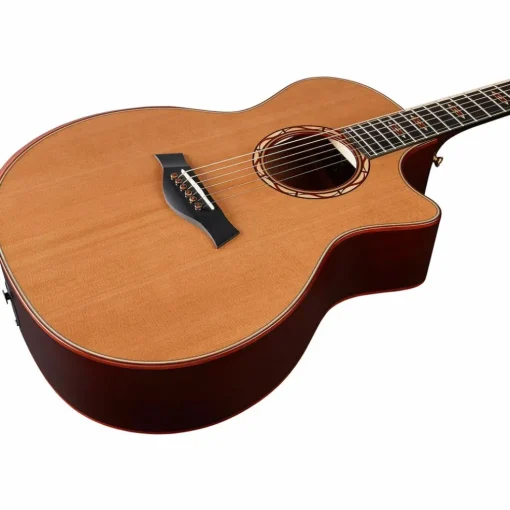 Taylor Custom Red Western Cedar-Red Ironbark Grand Auditorium Acoustic-Electric Guitar Red Mahogany