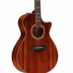 Taylor Custom Redwood-Figured Hawaiian Koa Grand Concert Acoustic-Electric Guitar Shaded Edge Burst