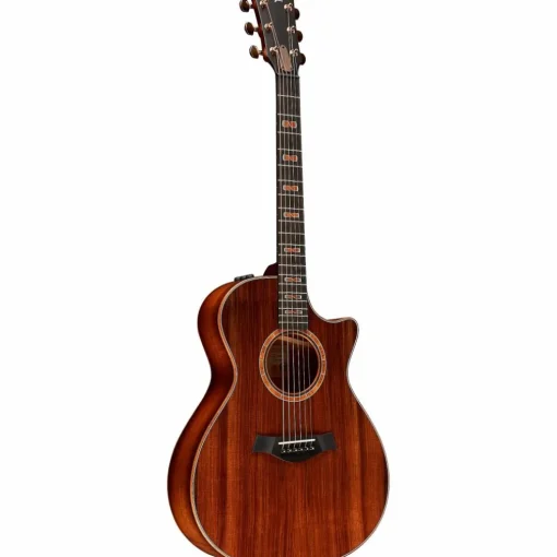 Taylor Custom Redwood-Figured Hawaiian Koa Grand Concert Acoustic-Electric Guitar Shaded Edge Burst