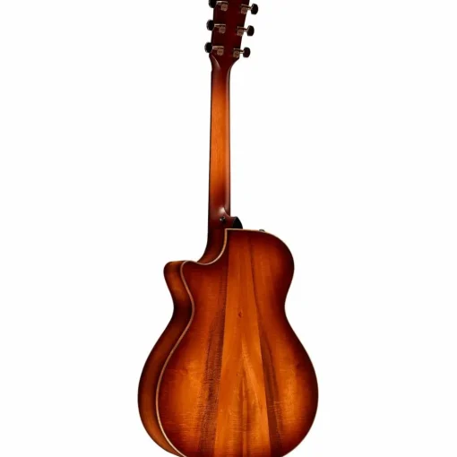 Taylor Custom Redwood-Figured Hawaiian Koa Grand Concert Acoustic-Electric Guitar Shaded Edge Burst