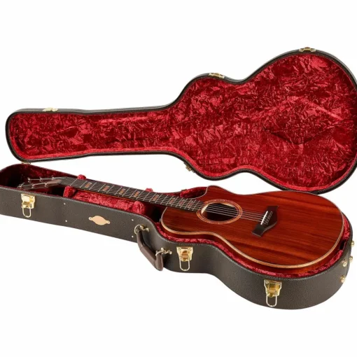 Taylor Custom Redwood-Figured Hawaiian Koa Grand Concert Acoustic-Electric Guitar Shaded Edge Burst