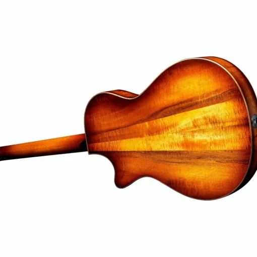 Taylor Custom Redwood-Figured Hawaiian Koa Grand Concert Acoustic-Electric Guitar Shaded Edge Burst
