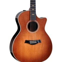 Taylor Custom Torrefied Sitka Spruce-East Indian Rosewood Grand Auditorium Acoustic-Electric Guitar Wild Honey Burst