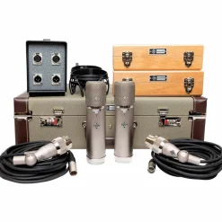 TELEFUNKEN ELA M 251T Stereo Set Tube Condenser Microphones With CK12 Capsules, Edge-Terminated Membranes