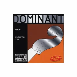 Thomastik Dominant 3/4 Size Violin Strings 3/4 Steel E String, Ball End
