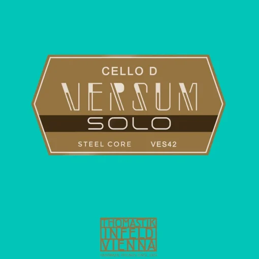 Thomastik Versum Solo Cello D String 4/4 Size, Medium