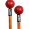 Timber Drum Company Extra Soft Rubber Mallets with Solid Hardwood Handles Extra Small (Soft) Red Rubber