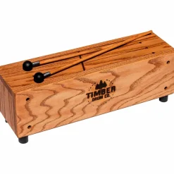 Timber Drum Company Slit Tongue Log Drum with Mallets