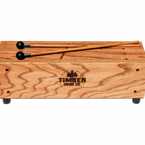 Timber Drum Company Slit Tongue Log Drum with Mallets