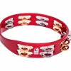 Toca Colorsound Tambourine 10 in. Red