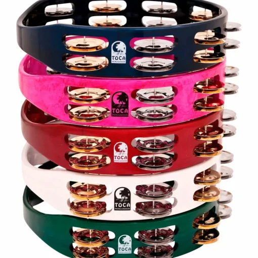 Toca Colorsound Tambourine 10 in. Red