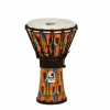 Toca Freestyle Kente Cloth Rope Tuned Djembe 7 in.