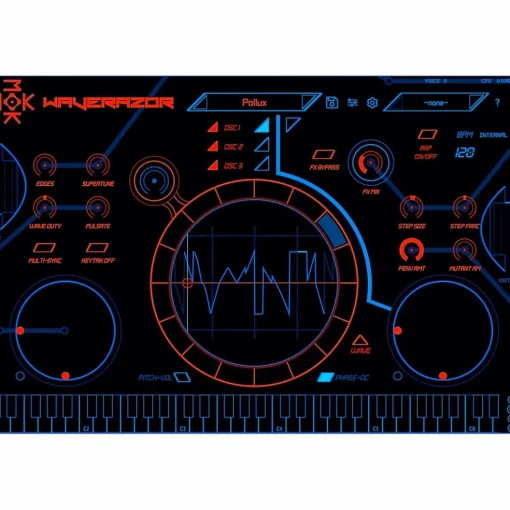 Tracktion MOK Waverazor Synthesizer Plug-In