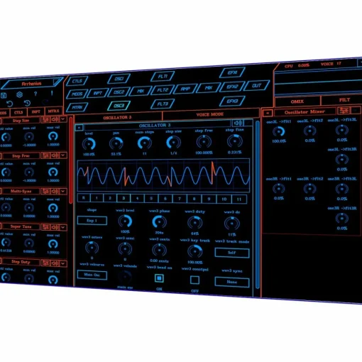 Tracktion MOK Waverazor Synthesizer Plug-In