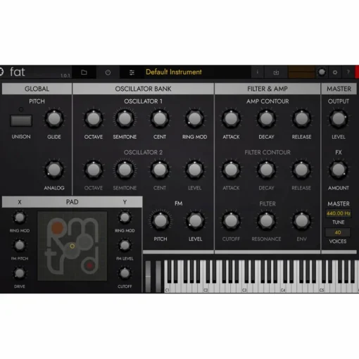 Tracktion RetroMod FAT Virtual Instrument