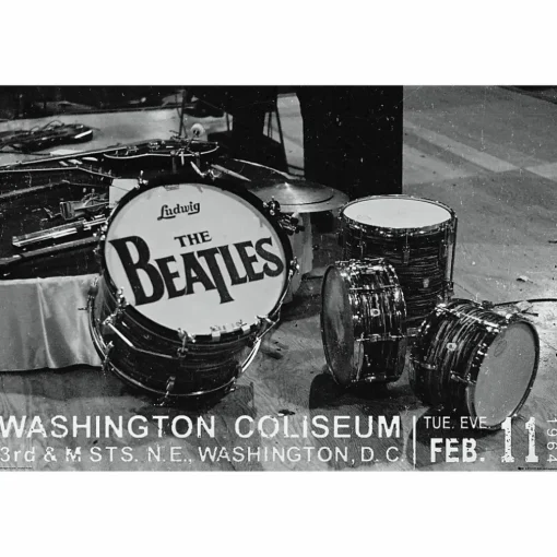 Trends International The Beatles - In Washington Poster