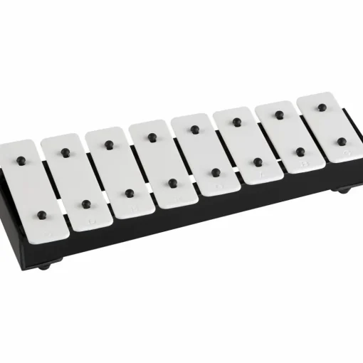 Trophy Diatonic Bell Set 8 Note Diatonic White Bars, C-C, Tr9021