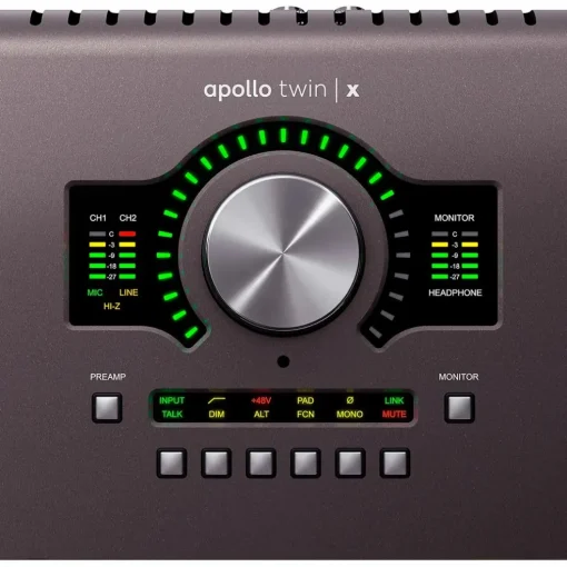 Universal Audio Apollo Twin X QUAD Heritage Edition Thunderbolt 3 Audio Interface