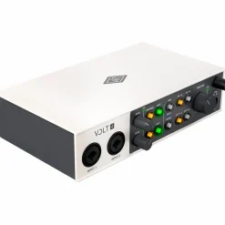 Universal Audio Volt 4 with KRK ROKIT G5 Studio Monitor Pair & S10 Subwoofer (Stands & Cables Included) ROKIT 8