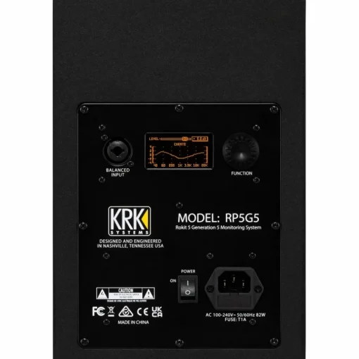 Universal Audio Volt 276 with KRK ROKIT G5 Studio Monitor Pair (Stands & Cables Included) ROKIT 5