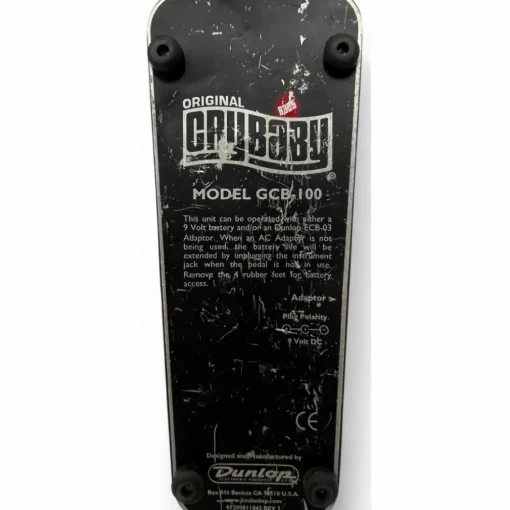 Used Dunlop CRYBABY Bass Effect Pedal