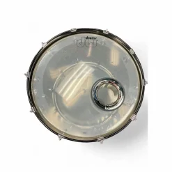 Used DW 3 piece Design Series Acrylic Clear Drum Kit