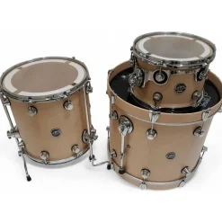 Used DW 3 piece Performance Series Natural Drum Kit