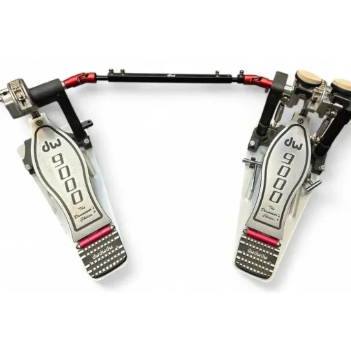 Used DW 9000 Series Double Double Bass Drum Pedal