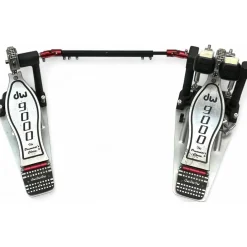 Used DW 9000 Series Double Double Bass Drum Pedal