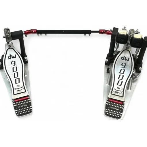 Used DW 9000 Series Double Double Bass Drum Pedal