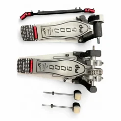 Used DW 9000 Series Double Double Bass Drum Pedal