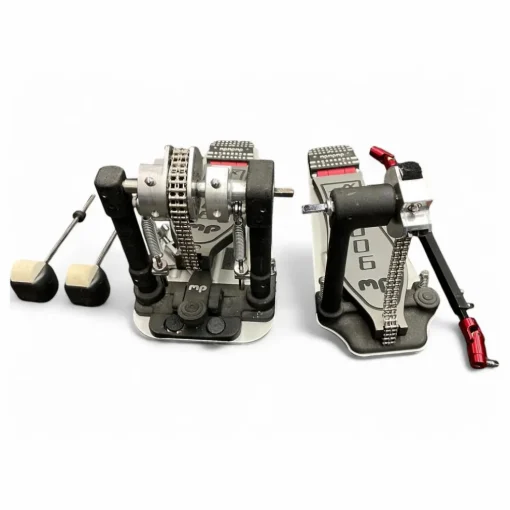 Used DW 9000 Series Double Double Bass Drum Pedal