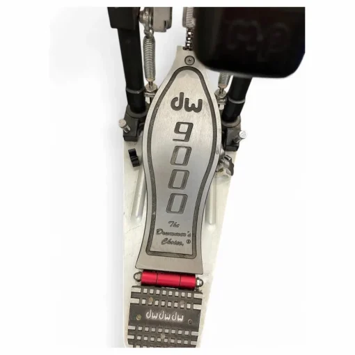 Used DW 9000 Series Double Double Bass Drum Pedal